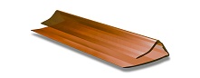 картинка Профиль торцевой бронзовый для поликарбоната 10 мм от магазина Альфа Плейс