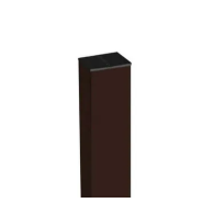 картинка Столб из черного металла + ППЛ RAL 7040, 5005, 6018, 7016, 8017 60х40х2 от магазина Альфа Плейс